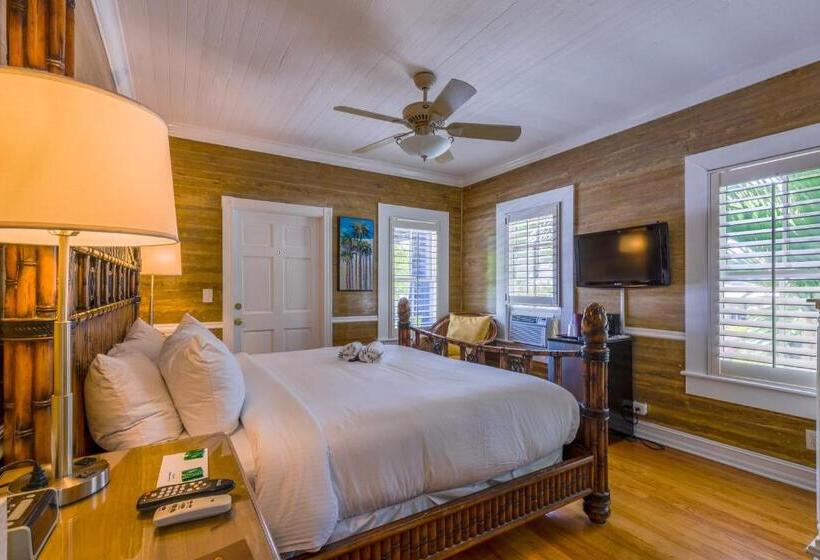 חדר דחוקס עם מיטת קינג, Duval Inn   Key West