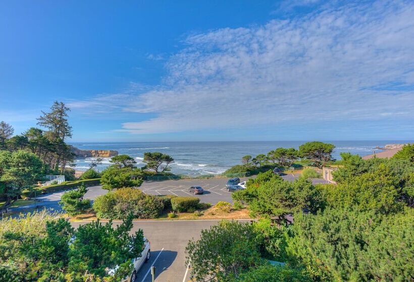 Номер Стандарт 2 Двуспальные Кровати, Inn At Otter Crest