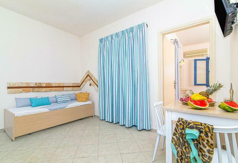 Апартаменты 1 Спальня Вид на Бассейн, Ilios Malia Hotel Resort