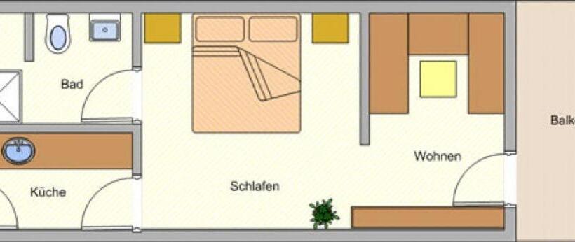 Номер Стандарт, Appartement Hotel Happy Kienberg