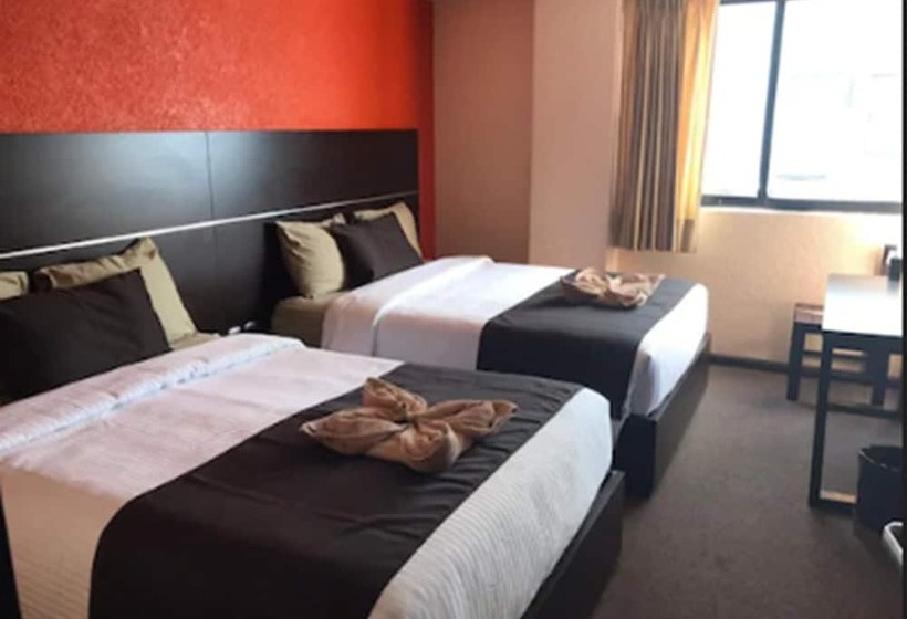 اتاق استاندارد با 2 تخت دوبل, Oaxaca Inn Reforma