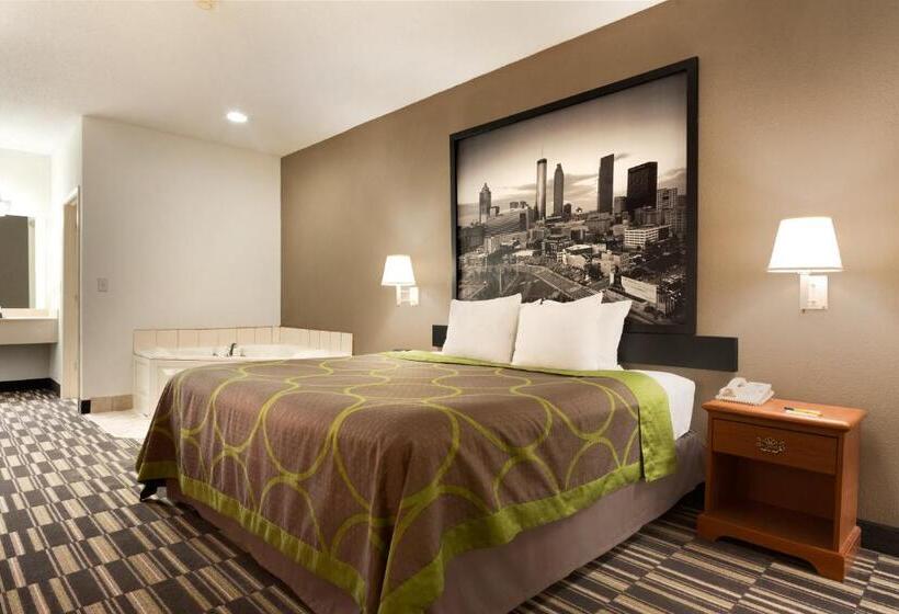 חדר סופריור עם מיטת קינג, Super 8 By Wyndham Chatsworth/dalton