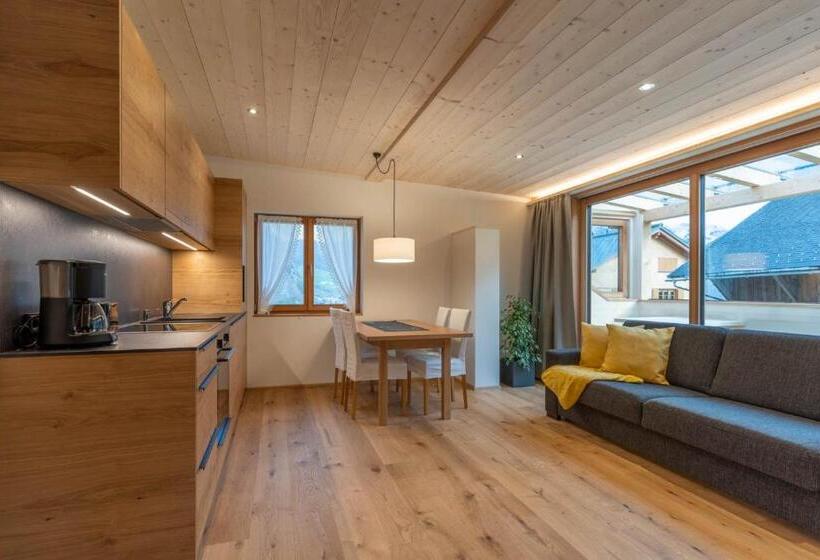 Апартаменты 1 Спальня с Террасой, Ferienbauernhof Berlinger