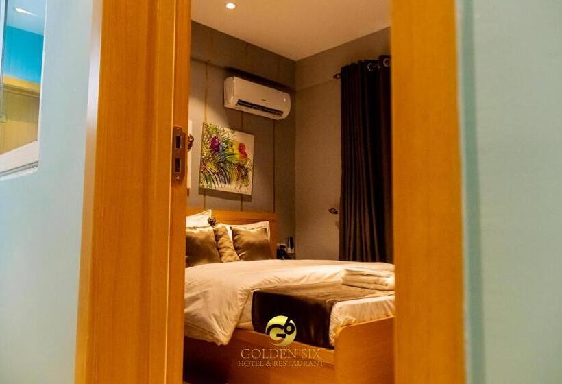 اتاق استاندارد یک نفره, Golden Six Hotel And Restaurant
