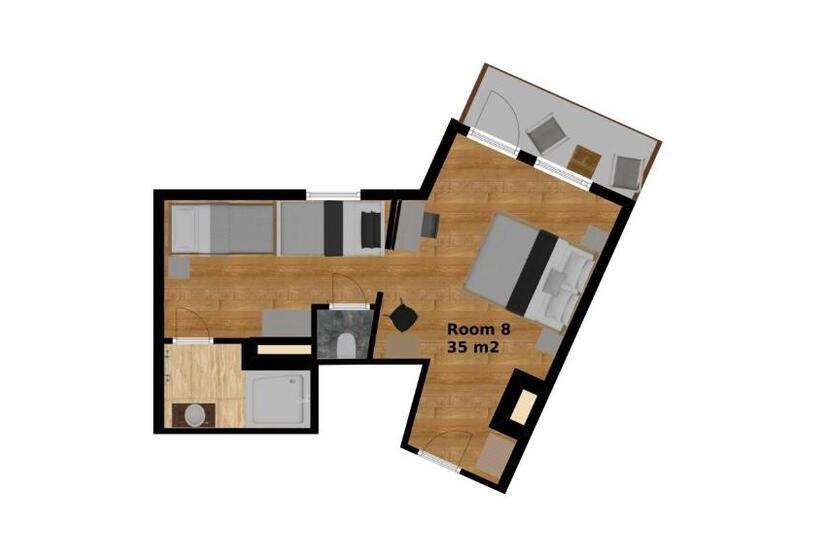 Семейный Номер Deluxe, Pension Sonnenheim Rooms&apartments