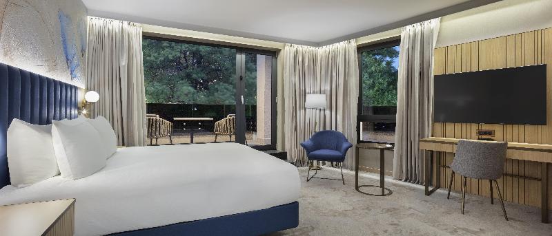 디럭스 룸 킹사이즈 침대, Doubletree By Hilton Plovdiv Center