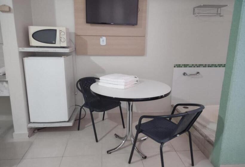 Люкс с гидромассажем, Hot Springs Flat Apart Hotel Master Luxo Com Banheira