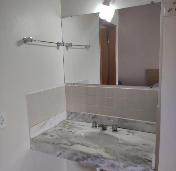 Люкс Кровать Кинг, Hot Springs Flat Apart Hotel Master Luxo Com Banheira