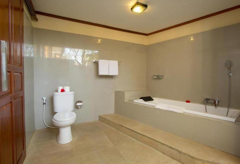 패밀리 룸 가든 전망, Arya Amed Beach Resort And Dive Center