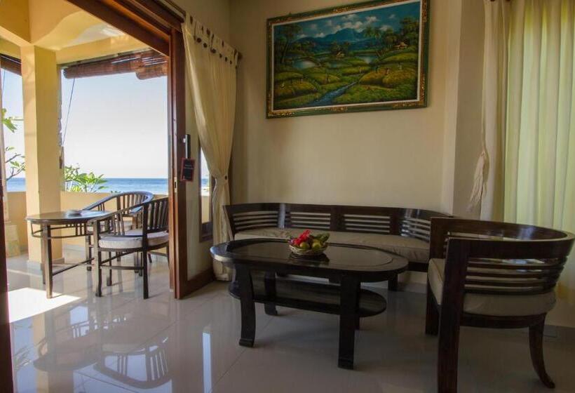 패밀리 룸 바다 전망, Arya Amed Beach Resort And Dive Center
