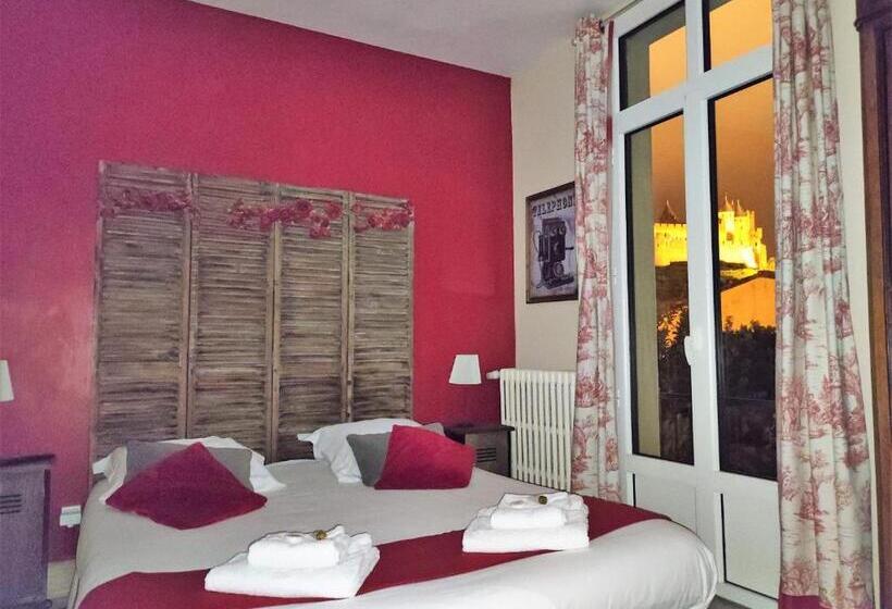 Четырехместный Номер Стандарт, La Villa Carcassonne, Cité 8 Min à Pieds, Clim, Piscine, Full Wifi, Borne 7,5kw, Vélo élect, Parking