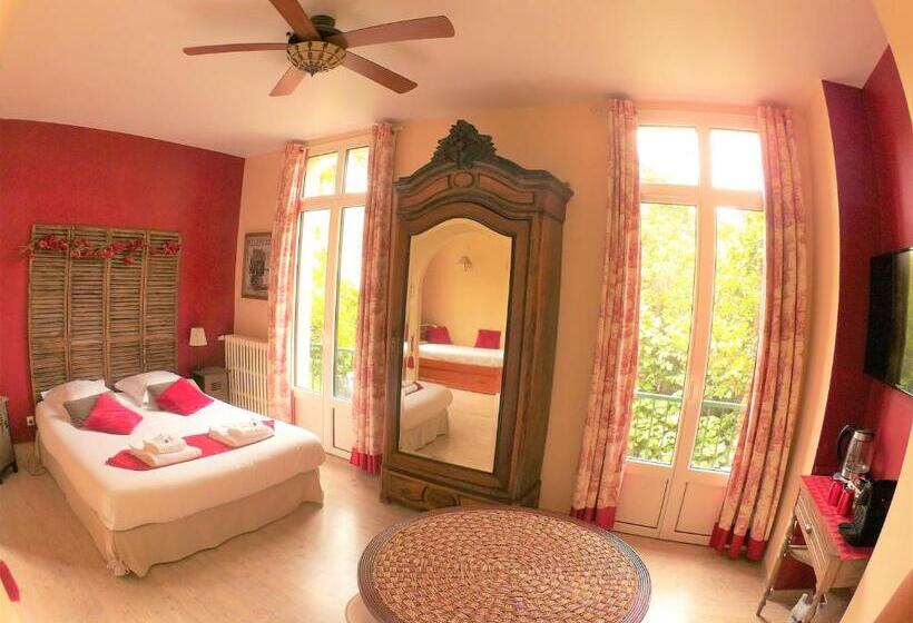 Четырехместный Номер Стандарт, La Villa Carcassonne, Cité 8 Min à Pieds, Clim, Piscine, Full Wifi, Borne 7,5kw, Vélo élect, Parking
