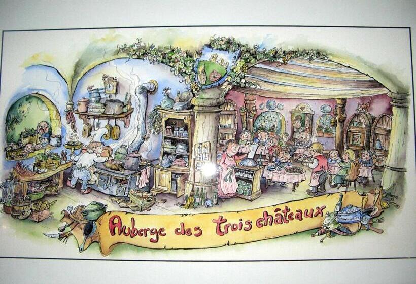 Номер Комфорт, Auberge Des Trois Châteaux
