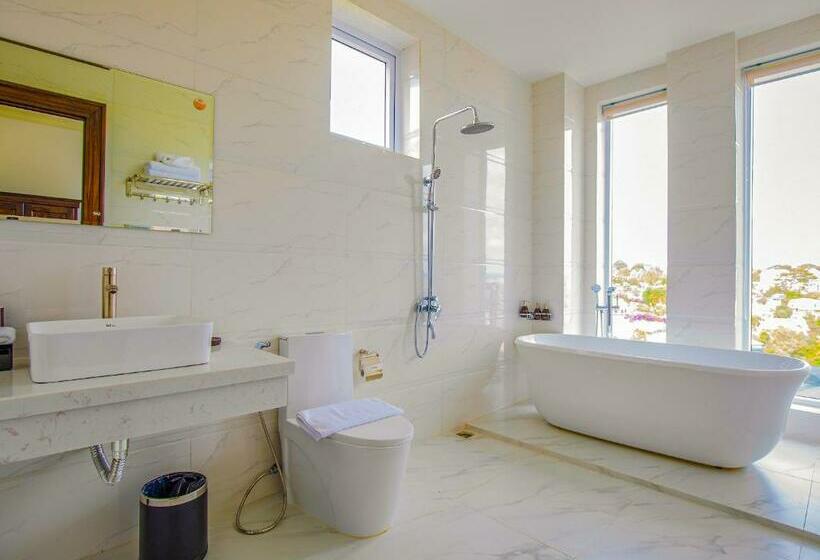 اتاق استاندارد با تخت بزرگ, Ex Villa Da Lat   View Thung Lũng Lãng Mạn