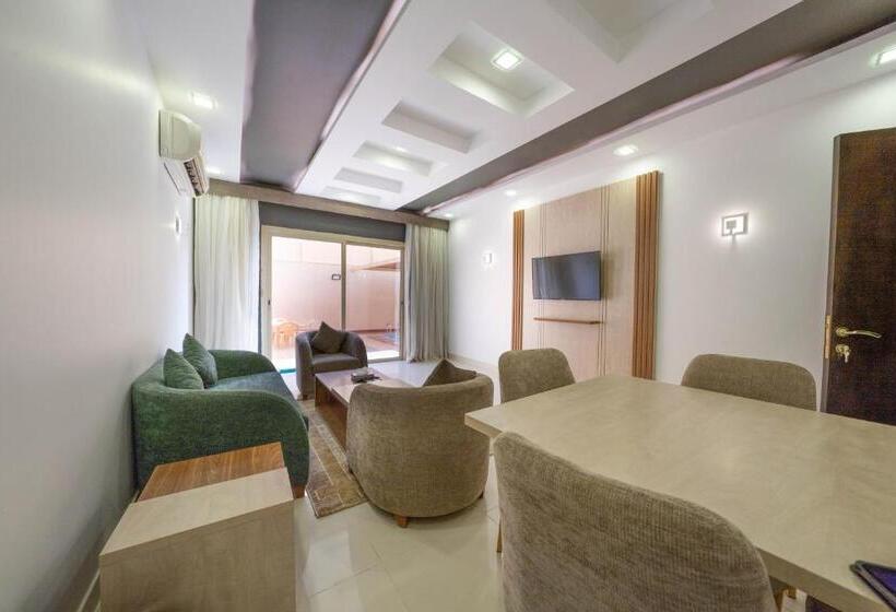 ویلای یک اتاق خوابه با استخر شنا, Mirada Gold Jizan   Resort & Private Pools
