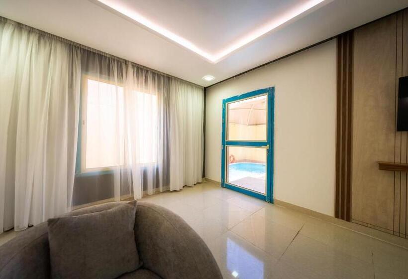 ویلای یک اتاق خوابه با استخر شنا, Mirada Gold Jizan   Resort & Private Pools