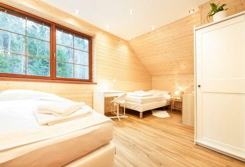 شقة غرفتين, úpatí Ještědu   Apartmány