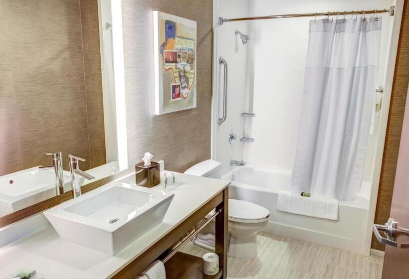 سوئیت با وان آب گرم, Cambria Hotel Plano   Frisco