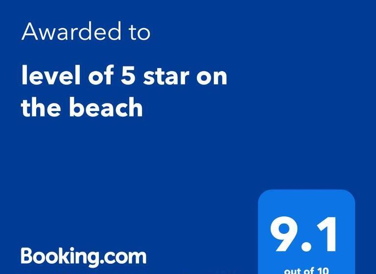 استودیوی استاندارد با چشم‌انداز دریا, Level Of 5 Star On The Beach