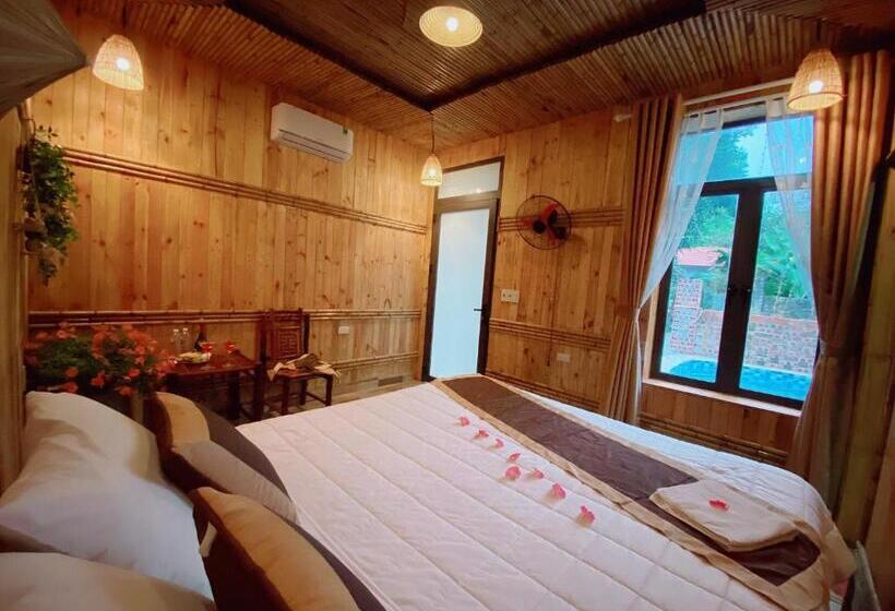 ویلای استاندارد با چشم‌انداز باغ, Trang An Moon Garden Homestay