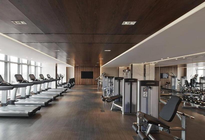 اتاق لوکس با تخت بزرگ, Shanghai Marriott Hotel Parkview