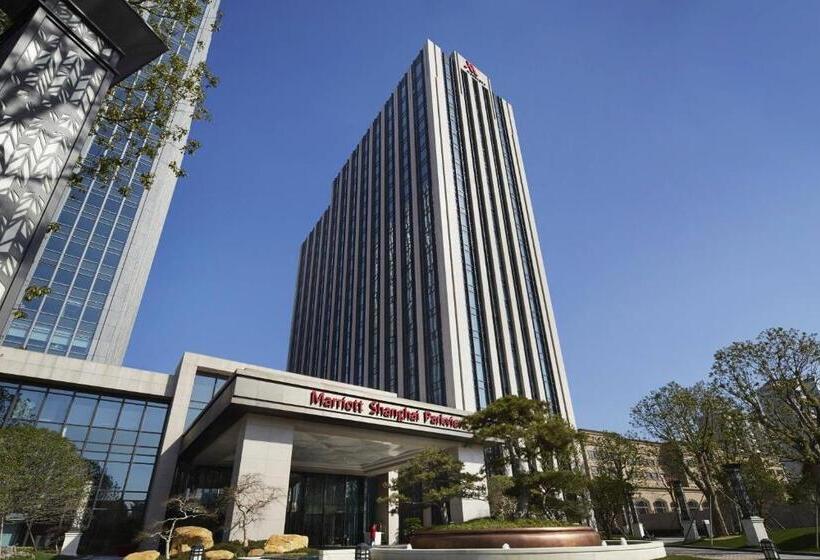 اتاق لوکس با تخت بزرگ, Shanghai Marriott Hotel Parkview