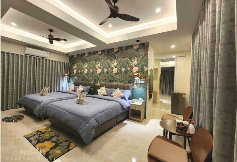 Вилла с 1 спальней и бассейном, Campson Heaven Resort