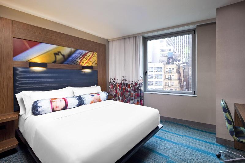 اتاق استاندارد با تخت بزرگ, Aloft Manhattan Downtown  Financial District