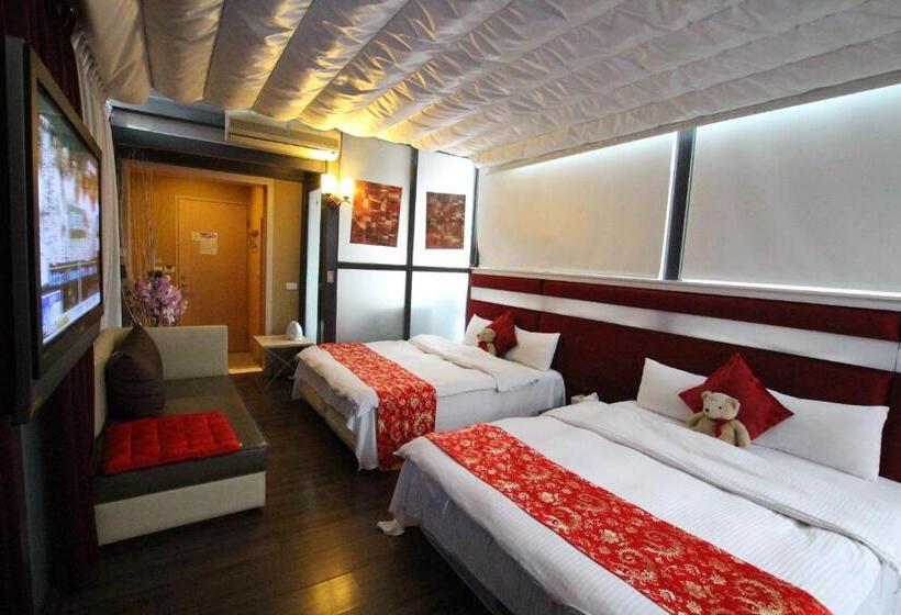 اتاق اجرایی سه نفره, Tanxiang Resort Hotel Sun Moon Lake Harbour   Sun Moon Lake Pier