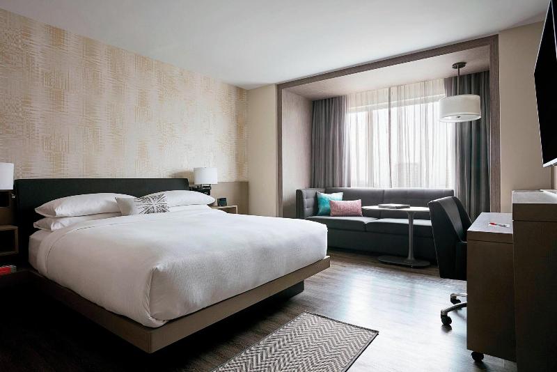 Номер Deluxe Кровать Кинг, Seattle Marriott Bellevue