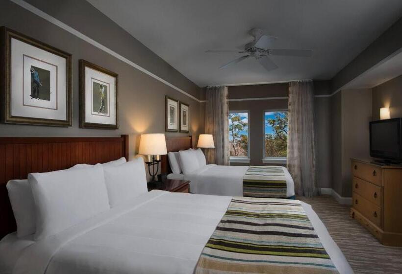 וילת 2 חדרי שינה נוף לגינה, Marriott's OceanWatch Villas at Grande Dunes