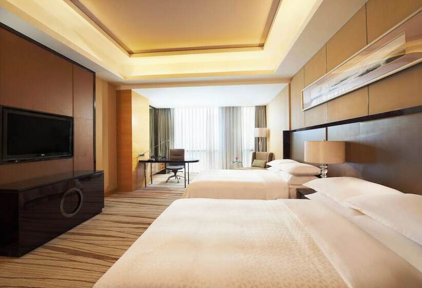 带花园的豪华房间, Four Points By Sheraton Langfang, Gu An