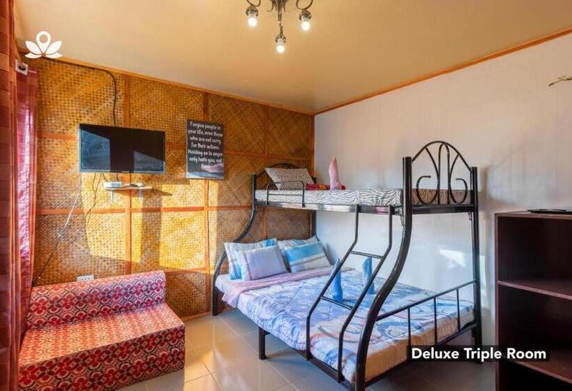 اتاق سه‌نفرۀ استاندارد با سرویس بهداشتی بیرون از اتاق, Hope Inn