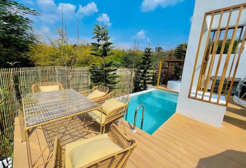 Вилла 2 Спальни, The X10 Nordic Tent And Glamping Pool Villa Khaoyai เขาใหญ่   Sha Certified