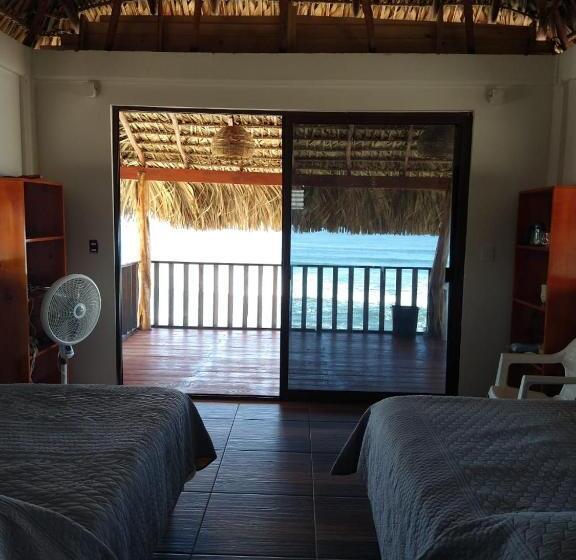 디럭스 룸 바다 전망, Cabañas Alta Mar