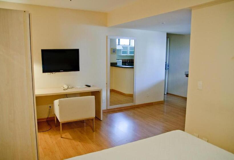 Апартаменты 1 Спальня, Mont Blanc Apart Hotel Nova Iguaçu