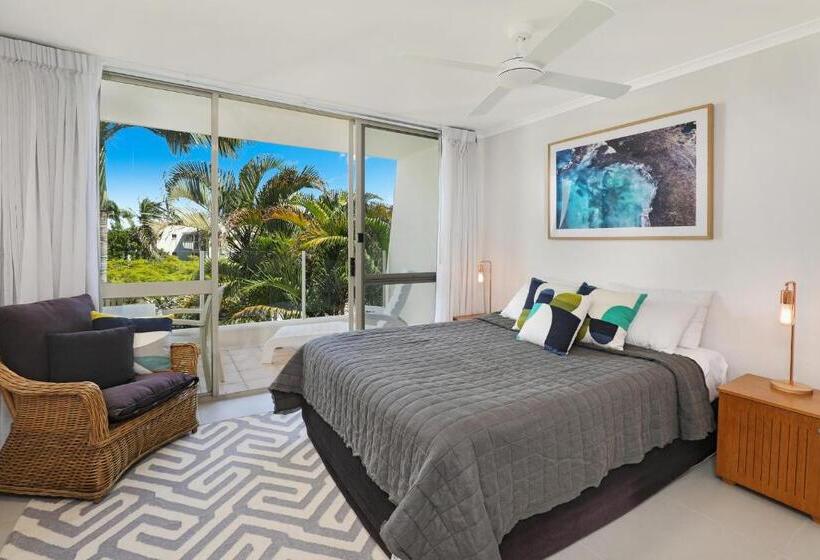 2침실 아파트 정원구비, Noosa Harbour Resort