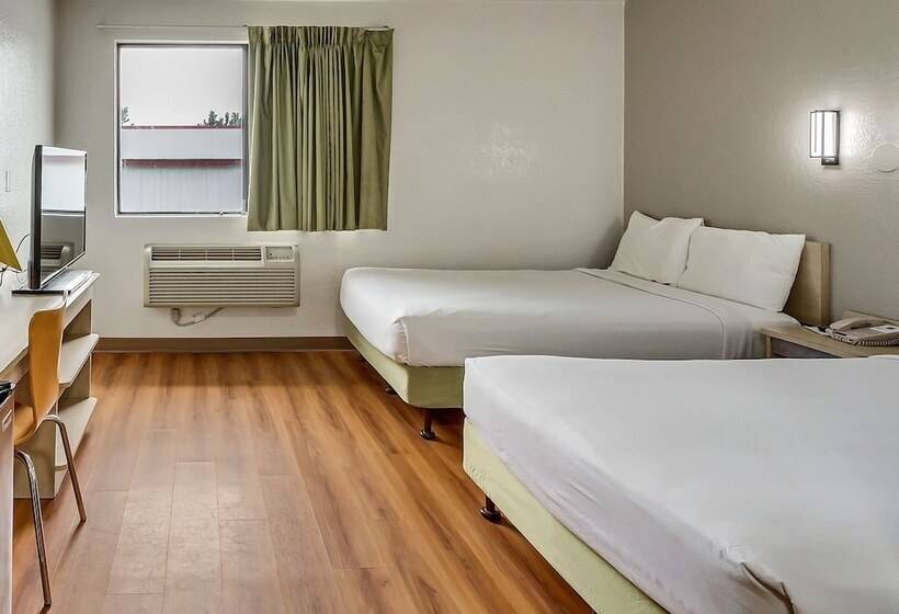 Номер Стандарт 2 Двуспальные Кровати, Motel 6 Ogden, Utdowntown