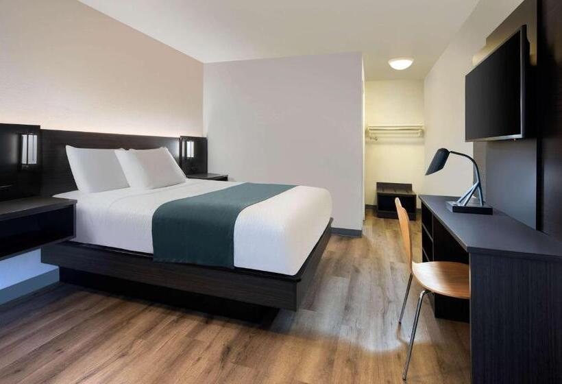 适合残疾人使用的标准间, Motel 6 Woodland, Ca Sacramento Airport