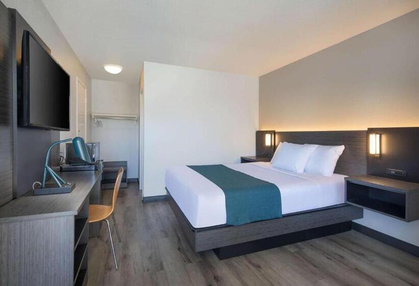 适合残疾人使用的标准间, Motel 6 Woodland, Ca Sacramento Airport