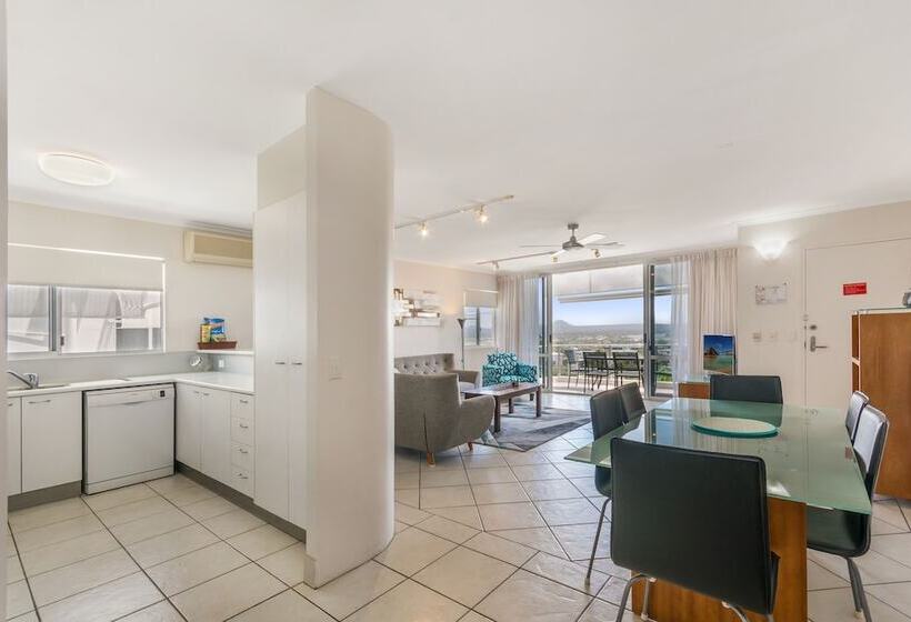 침실 2개 바다 전망 아파트, Bali Hai Apartments Noosa