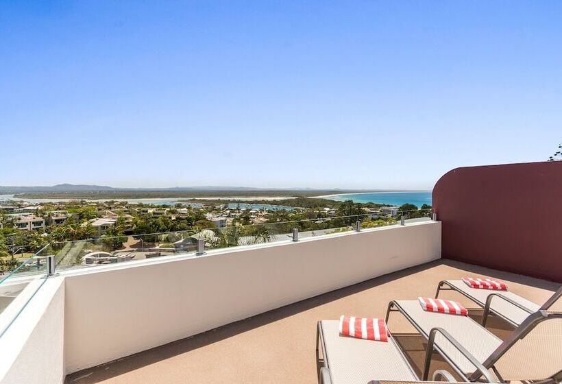 침실 2개 바다 전망 아파트, Bali Hai Apartments Noosa