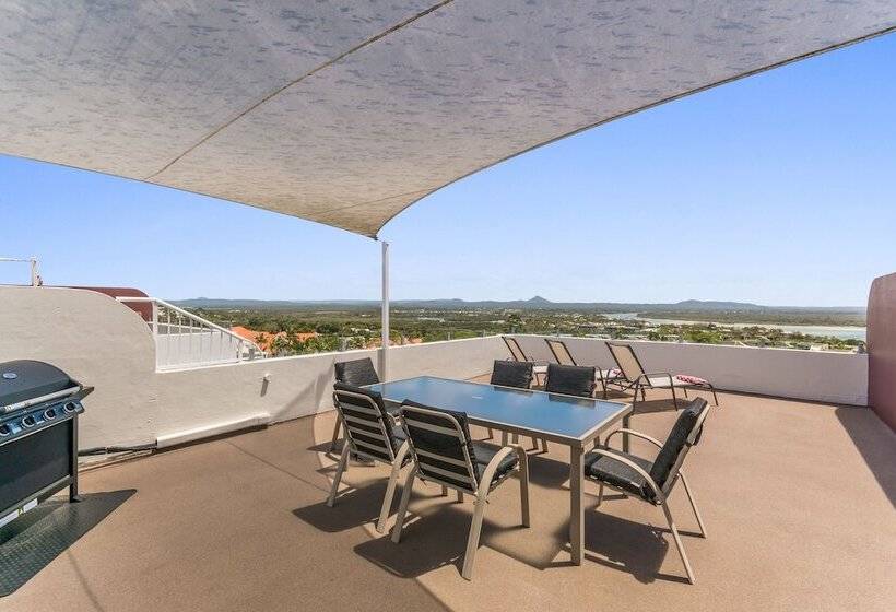 1침실 테라스 아파트 바다 전망, Bali Hai Apartments Noosa