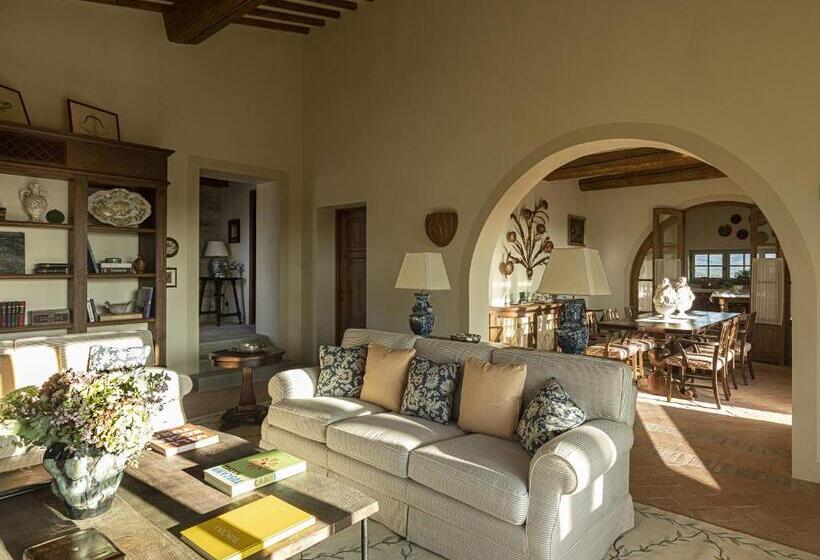 ガーデンビューの１ベッドルームビラ, Castello Di Casole, A Belmond Hotel, Tuscany