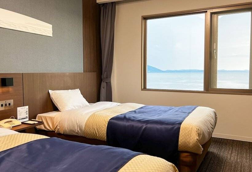 스탠다드 룸 호수 전망, Lake Saroma Tsuruga Resort