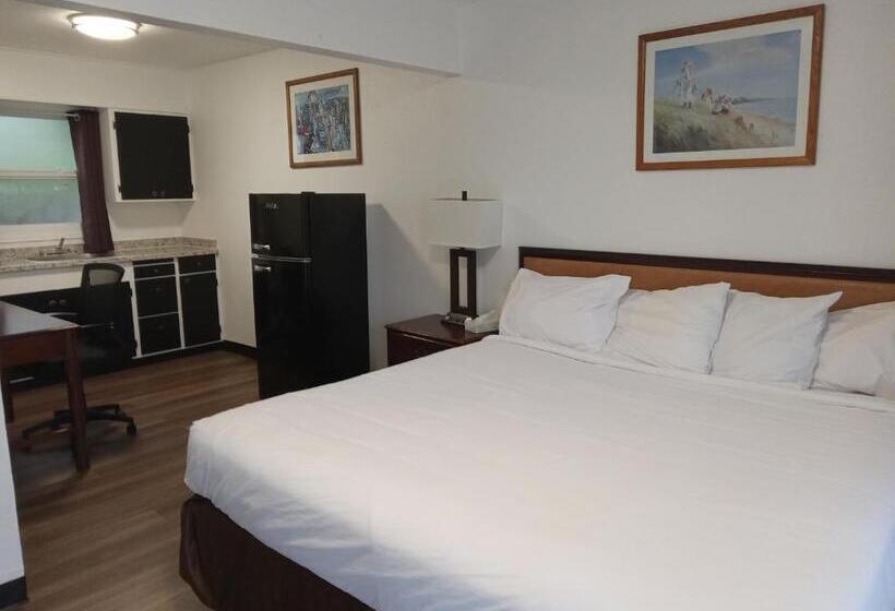 스탠다드 룸 킹사이즈 침대, Blue Coast Inn & Suites