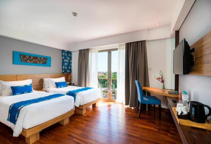 اتاق لوکس با چشم‌انداز, D Primahotel Petitenget Seminyak 2