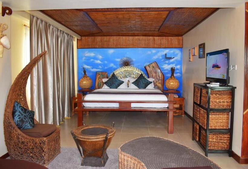 스위트 킹사이즈 침대, Golden Phoenix Hotel Boracay