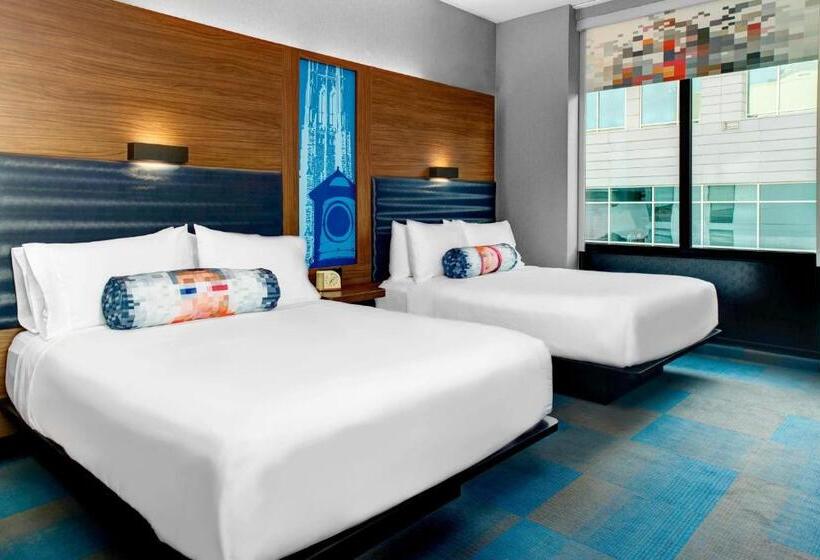 Habitación Estándar Adaptada para Discapacitados, Aloft Durham Downtown