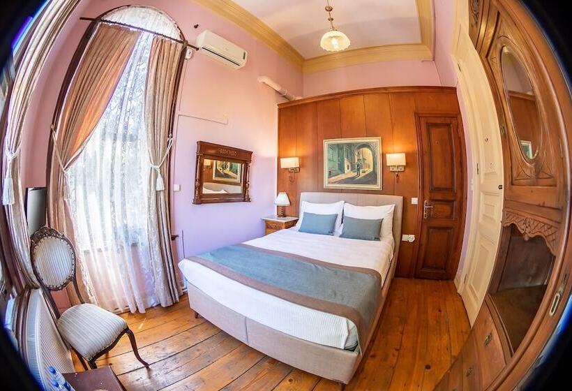 חדר קומפורט עם נוף לים, Büyükada Anastasia Meziki History Mansion